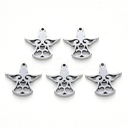 Tarnish Resistant 304 Stainless Steel Pendants LS-X-STAS-N092-66-1