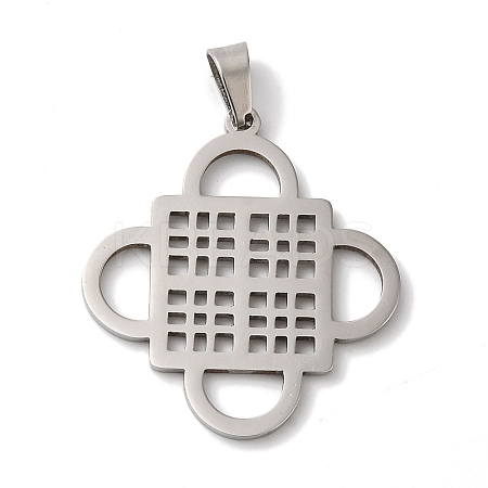 Non-Tarnish 304 Stainless Steel Pendants LS-STAS-U010-22P-1