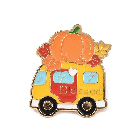 Thanksgiving Day Enamel Pin LS-JEWB-K030-03A-KCG-1