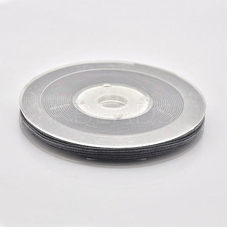 Polyester Velvet Ribbon for Gift Packing and Festival Decoration SRIB-M001-4mm-077-1