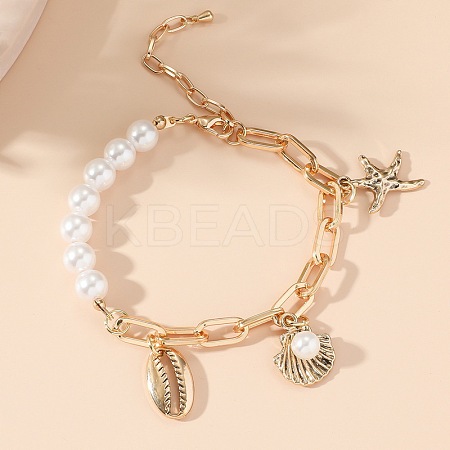 Bohemian Shell Bead Bracelets EM2615-9-1