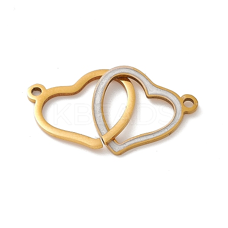 304 Stainless Steel Enamel Connector Charms LS-STAS-E179-12G-03-1