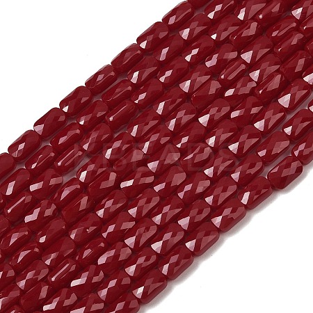 Opaque Glass Beads Strands GLAA-Z018-D24-1