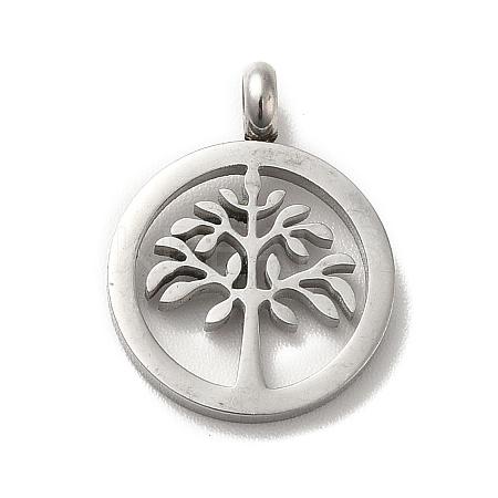 Non-Tarnish 304 Stainless Steel Pendants STAS-M311-09P-1