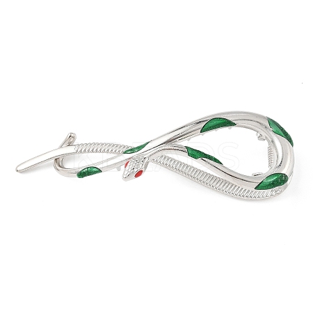 Alloy Hair Bobby Pins for Women Girls OHAR-C012-01P-1