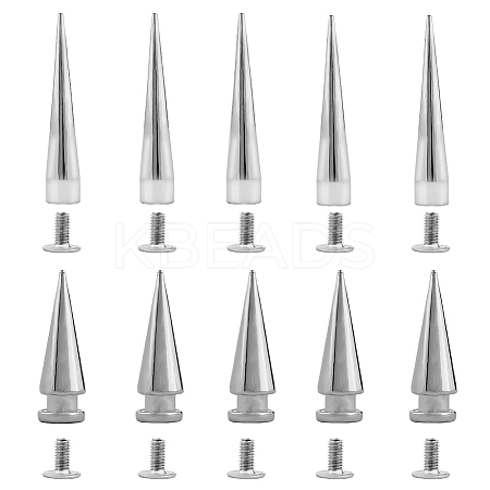 30 Sets 2 Style Alloy Rivets Set PALLOY-GF0001-07-1