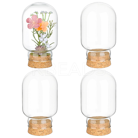 Glass Dome Cover AJEW-WH0609-233A-1