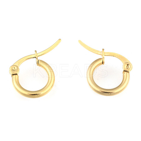 Ion Plating(IP) 304 Stainless Steel Hoop Earrings LS-EJEW-F105-36G-1