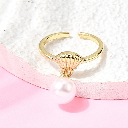 Brass Cuff Open Rings RJEW-C164-03A-G-1