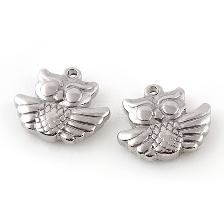 Tarnish Resistant 201 Stainless Steel Pendants X-STAS-Q195-149-1