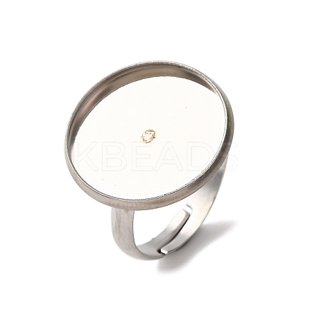 304 Stainless Steel Adjustable Ring Components STAS-B098-03F-P-1