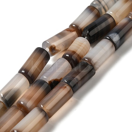 Natural Agate Beads Strands G-H295-E01-04-1