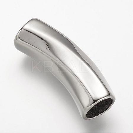 Tarnish Resistant 304 Stainless Steel Tube Beads STAS-F063-06-1