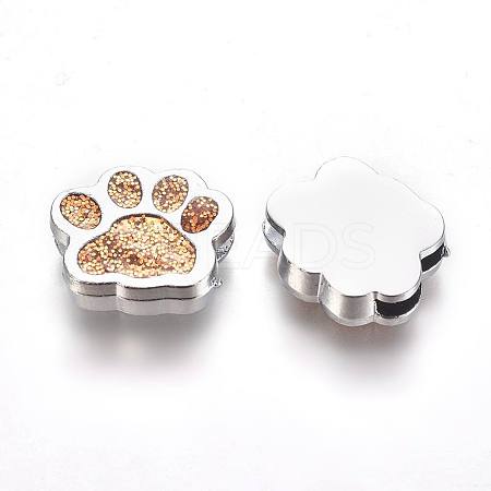 Alloy Enamel Slider Charms LS-ENAM-WH0047-11H-1