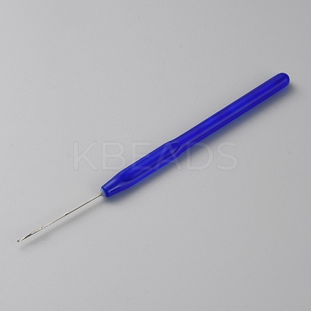 Plastic Crochet Hooks for Hair TOOL-WH0053-30B-1