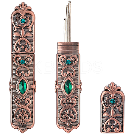 Alloy Rhinestone Needle Storage Boxes FIND-WH20020-235R-1