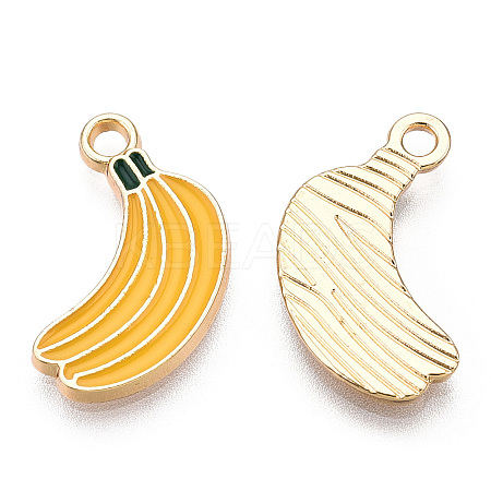 Alloy Enamel Pendants FIND-N048-026B-1