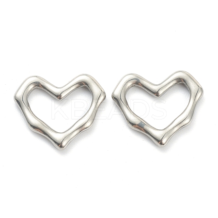 Non-Tarnish 304 Stainless Steel Linking Rings STAS-P279-03A-P-1