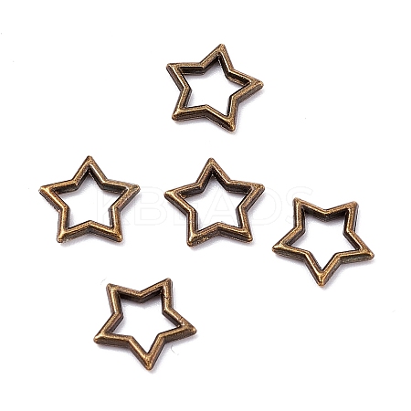 Zinc Alloy Links PALLOY-WH0036-21AB-1