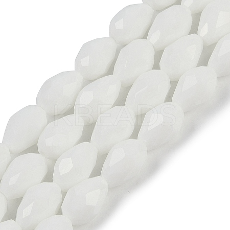 Opaque Solid Color Beads Strands EGLA-N013-P4mm-D02-1