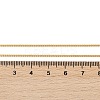 Long-Lasting Plated Brass Curb Chain Necklaces LS-NJEW-K112-07G-NF-4