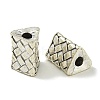Tibetan Style Alloy European Beads FIND-U015-12AS-02-1