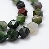 Natural Indian Agate Beads Strands G-K184-02-3