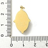 Faceted Natural Tiger Eye Pendants FIND-Z028-40C-3