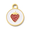 304 Stainless Steel Fruit Enamel Pendants LS-STAS-G362-04G-07-1