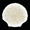 Frosted Baking Paint Glass Beads DGLA-N005-8mm-01-1