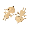 201 Stainless Steel Pendants STAS-I364-11G-2