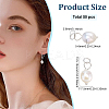 50Pcs Grade B Natural Cultured Freshwater Pearl Rice Charms PEAR-ME0001-04S-2