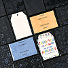 2 Bags 2 Styles Rectangle Laser Transparent Plastic Packaging Bags ABAG-SP0001-46B-6