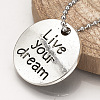 Tibetan Style Alloy Pendants TIBEP-Q078-18AS-RS-6