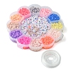 Handmade Polymer Clay Heishi Bead DIY Jewelry Kits DIY-FS0006-66A-6