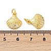 Brass Micro Pave Cubic Zirconia Pendants KK-U073-04G-3