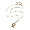 PVD Vacuum Plating 201 Stainless Steel Necklaces NJEW-R267-01Z-G-2