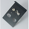 Rhinestone Stud Earrings X-EJEW-Q443-01-3