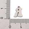 Non-Tarnish 201 Stainless Steel Charms STAS-U016-01P-R-3
