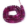 Dyed Natural Agate Beads Strands G-T143-17M-2