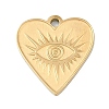 304 Stainless Steel Charms STAS-I325-136I-G-1