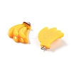 Opaque Resin Pendants RESI-S013-02L-3