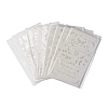 Plastic Reusable Drawing Painting Stencils Templates DIY-G027-F-M-5