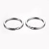 Tarnish Resistant 304 Stainless Steel Keychain Clasps KEYC-D049-02-2