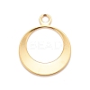 201 Stainless Steel Pendants STAS-K217-49B-G-2
