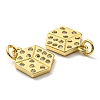 Brass with Cubic Zirconia Pendants KK-K341-19B-G-3