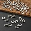 20Pcs Tibetan Style Alloy S-Hook Clasps TIBE-YW0002-04AS-1