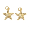 Brass Micro Pave Cubic Zirconia Pendants KK-C114-27B-G-1