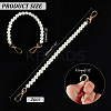 2Pcs Plastic Imitation Pearl Bag Chain Shoulder FIND-PH0018-52-2