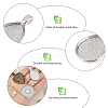 DIY Blank Cameo Photo Geometry Pendant Making Kit DIY-DC0001-99-5